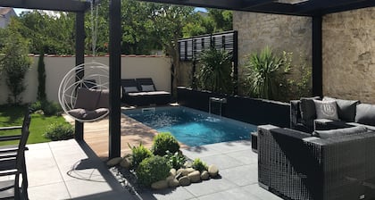 Villa Jean, nur wenige Minuten vom Strand und dem alten Hafen entfernt