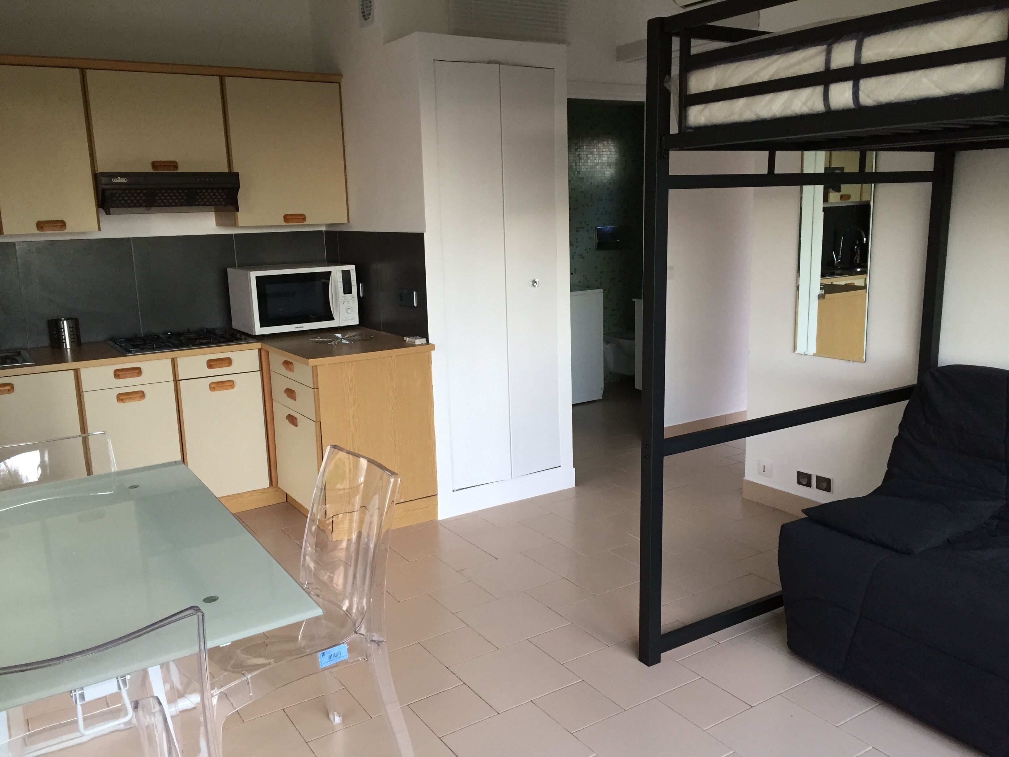 STUDIO INDEPENDENT POOL VILLA (4 PEOPLE) FRENCH RIVIERA NICE - PANORAMIC SEA VIEW