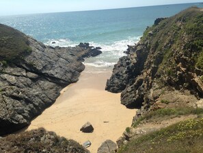 Beach nearby - Villa with private pool 200 m from the beach.enclosed garden in Le Pouldu, Brittany (Clohars-Carnoët)