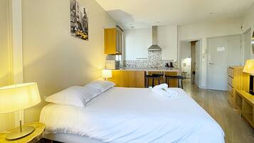 1 bedroom, Internet, bed sheets