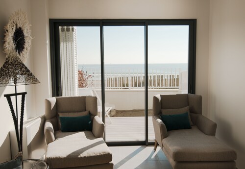 Superb neue Wohnung "Füße im Wasser" außergewöhnlichen Blick auf den Strand