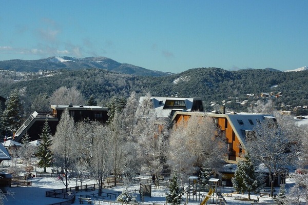 vue de la terrasse l'hivers