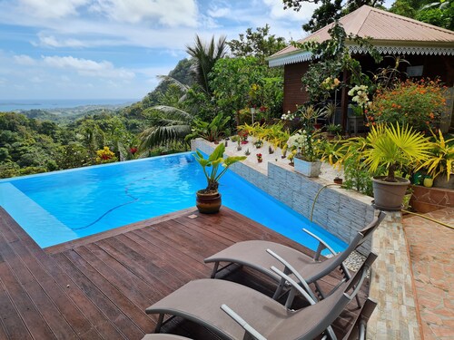 VILLA HORIZON/PISCINE/JACUZZI/VOITURE