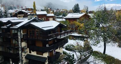 Courchevel Le Praz - Ski jalka - Näkymä ja valo