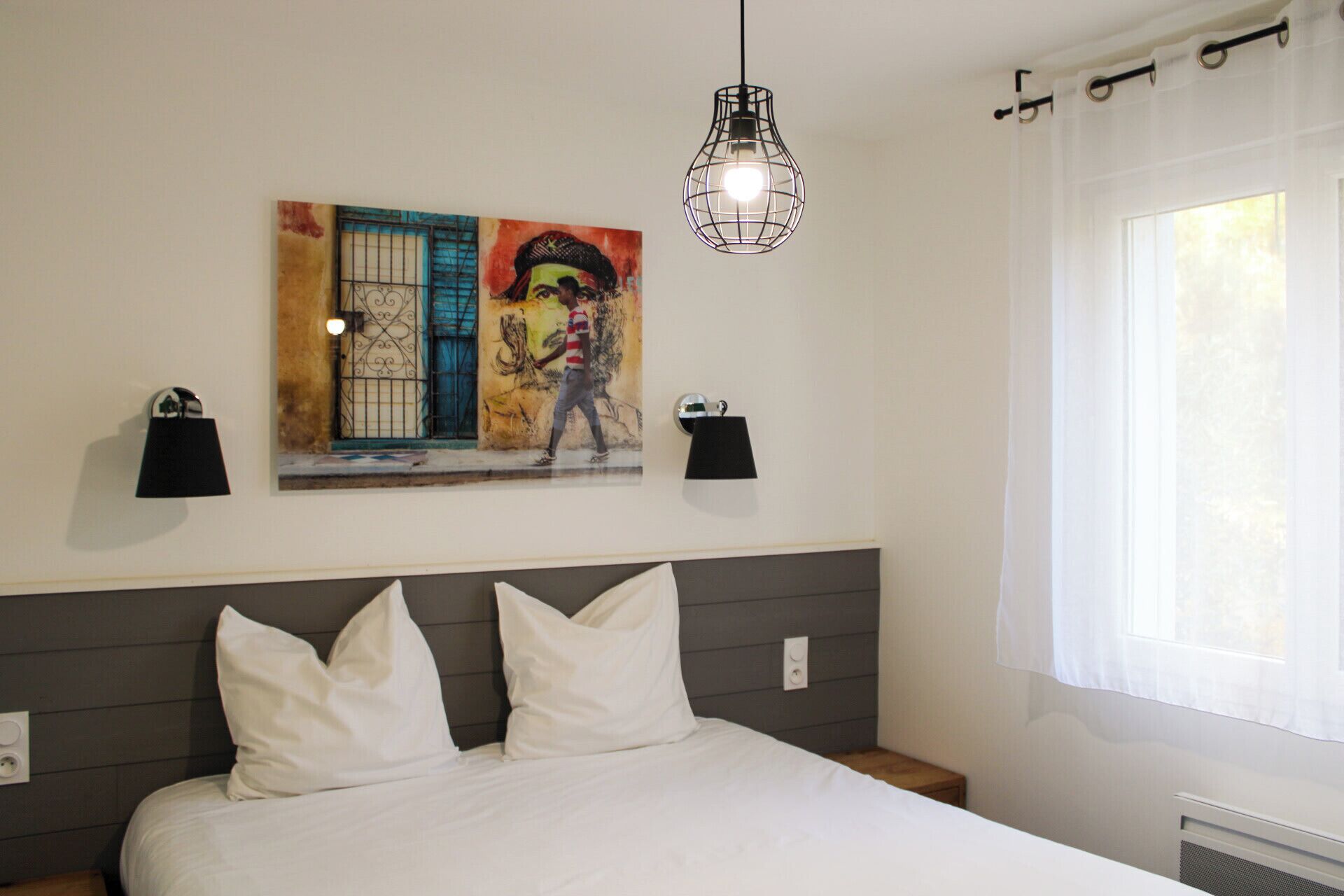 2 chambres, fer et planche à repasser, lit parapluie, Wi-Fi