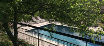 South Ardèche in Balazuc, listed site, Les Faysses self-catering gîte with charm and character