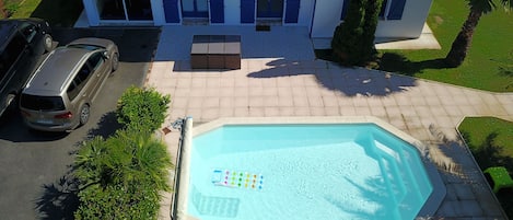 Una piscina climatizada