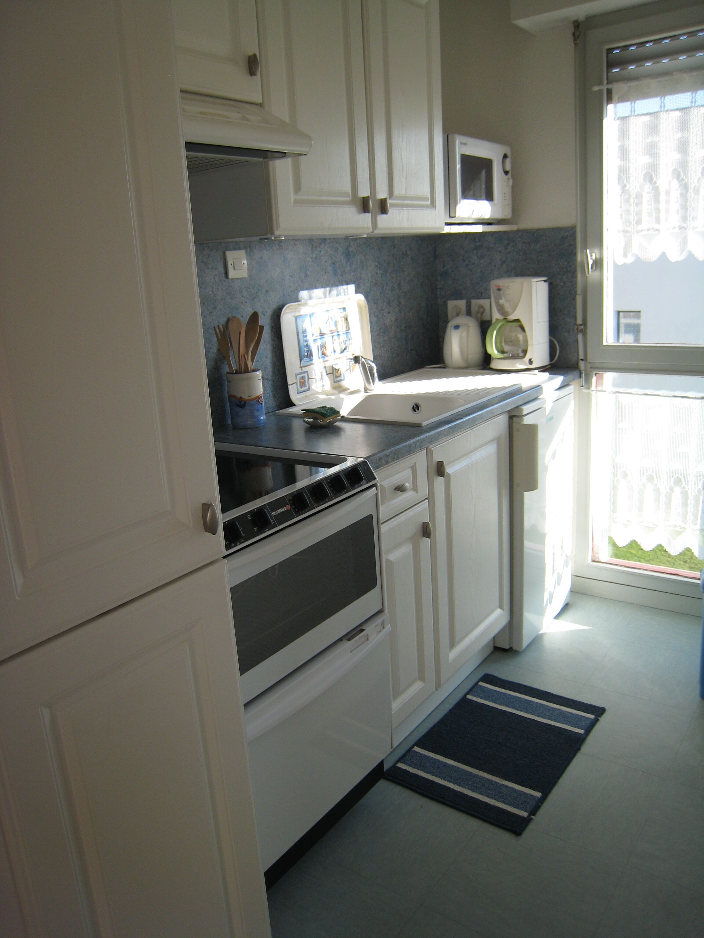 Apartment full sea view, in PLOEMEUR Morbihan. Beach 100 m