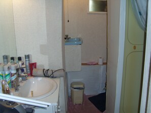 Dusche, Toilettenpapier