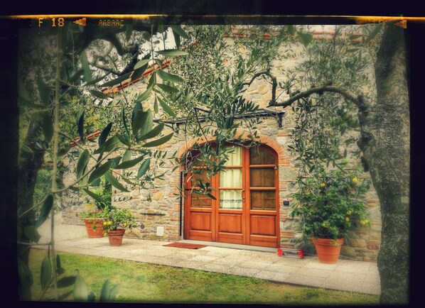 Detalhe da fachada