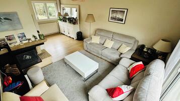 Smart TV, video games, DVD player, table tennis