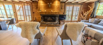 高級シャレー16人シャモニー、モンブランの息をのむような景色 