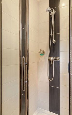 Hair dryer, towels