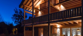 Apartment in chalet 5 minutes from the slopes and from the cross-country ski trails