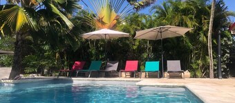 VILLA WITH PRIVATE POOL & GARDEN (8 PEOPLE) IN ST FRANCOIS GUADELOUPE