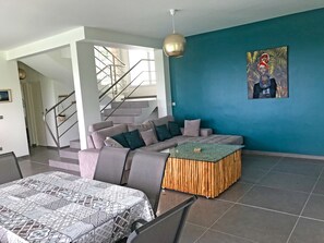 Interior - Villa Madjic with exceptional sea view (Sainte-Luce)