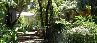 Casa toda en madera y en color, con piscina privada y jardín clasificado ***