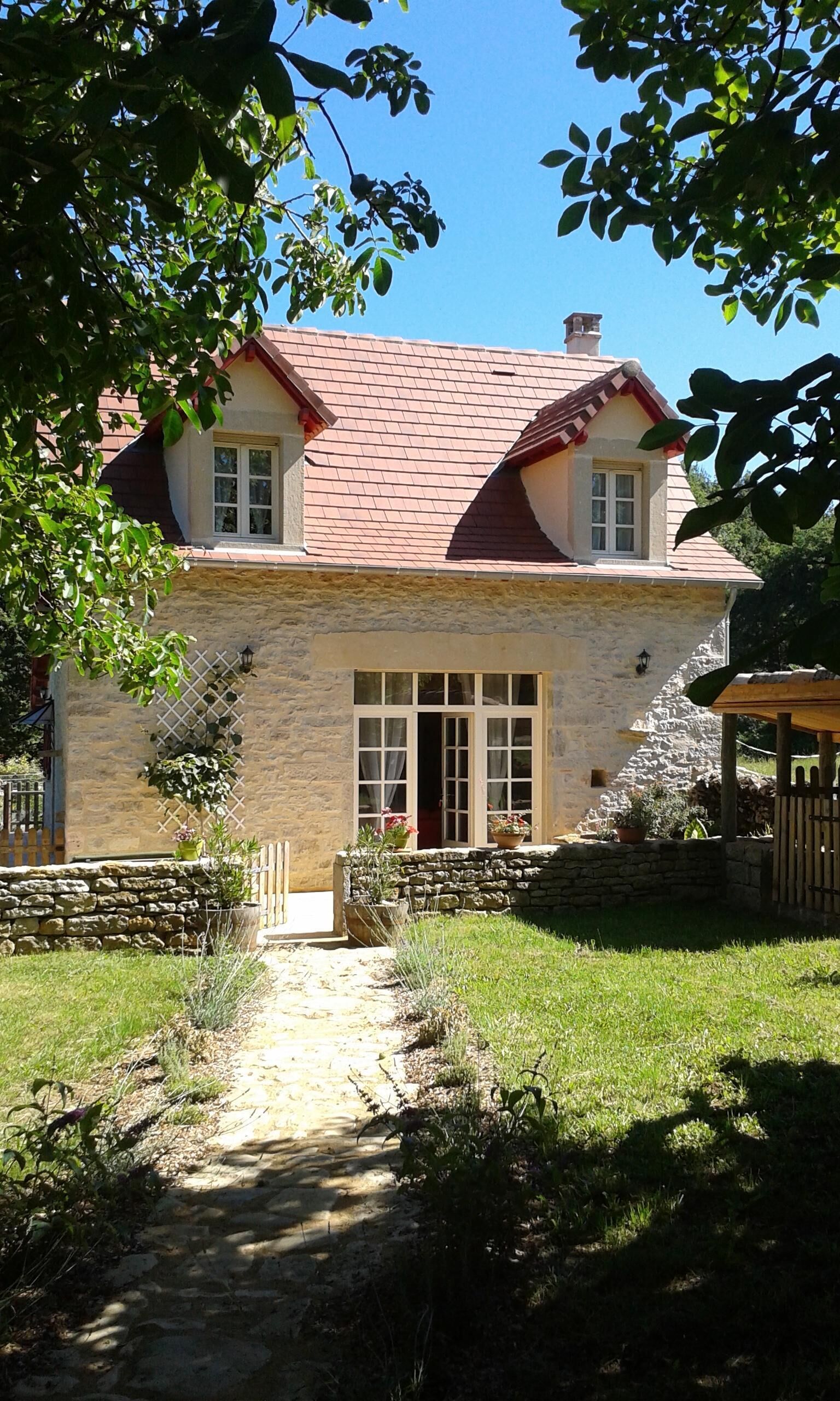 house in the heart of the nature of the Quercy