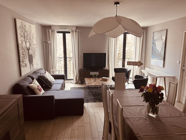 Televisie en een dvd-speler