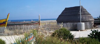 House 200m from the large sandy beach of Sainte-Marie-la-Mer