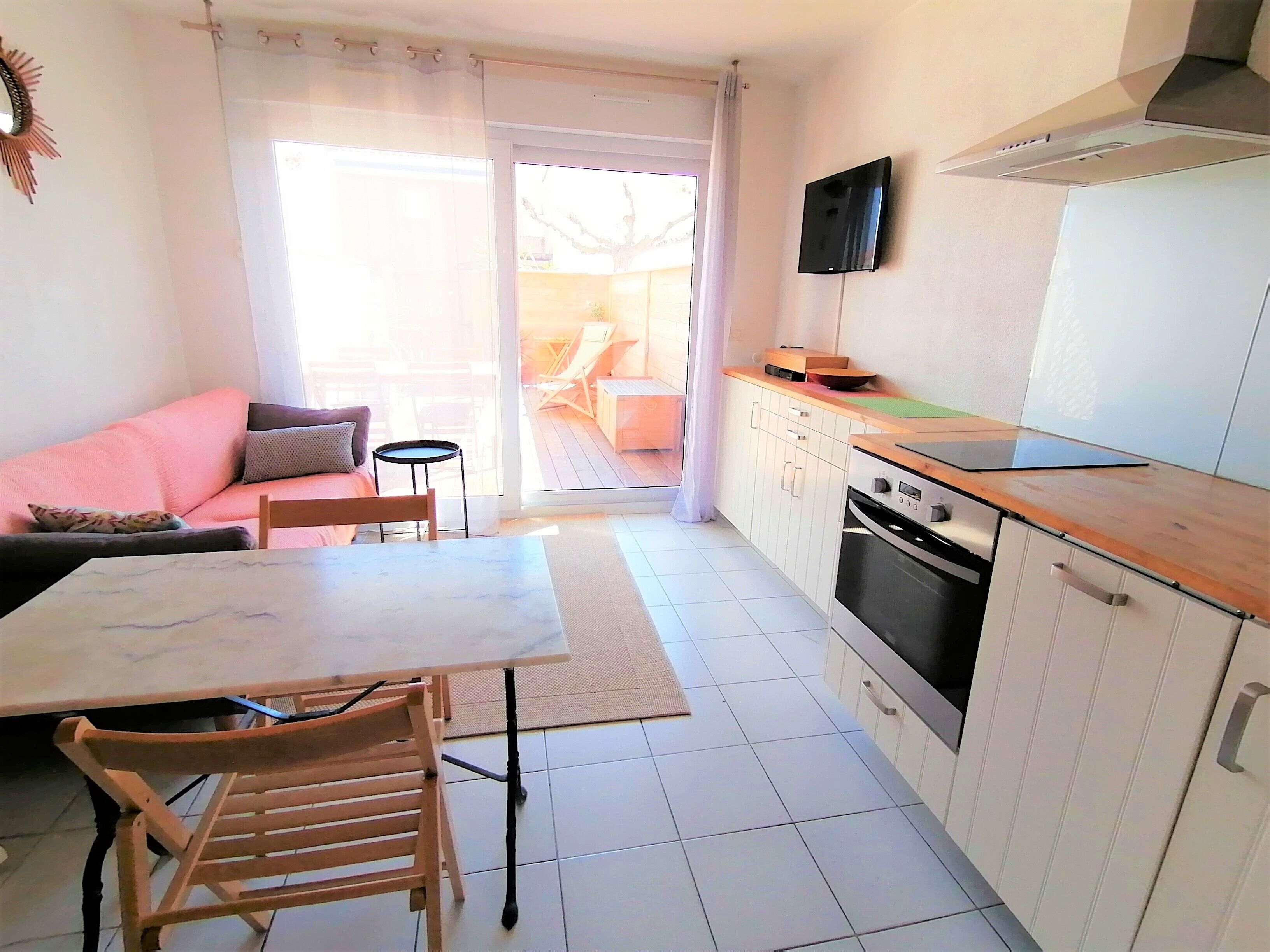 Holiday house 30 meters from the beach in Frontignan