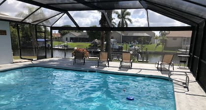- Southern exposure- gulf access- Canal - heated Pool
