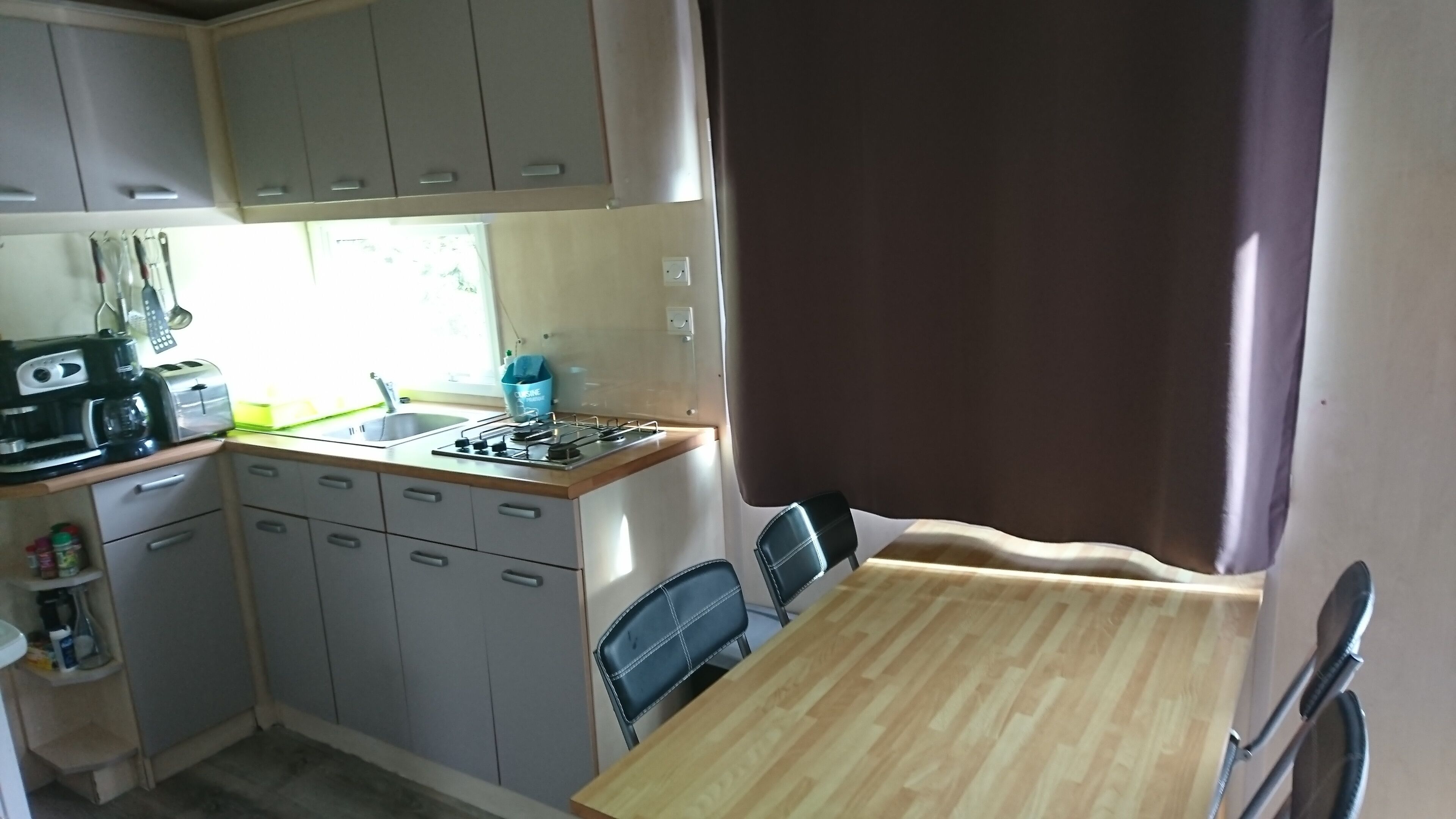 Mobil home 4 pers, on camping 4 stars, with lagoon, 7 km from Saumur.