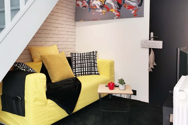 Salon cocooning au rez de chaussée