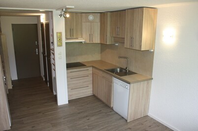 Mountain apartment, at the foot of the slopes, classified two stars.