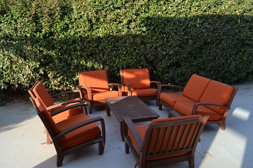 Villa am Strand mit Terrasse und Garten