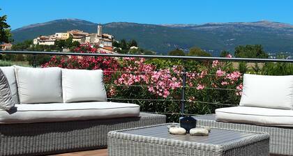 Provencal bastide with heated pool and air conditioning in Plascassier