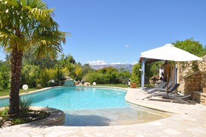 Outdoor pool - Exceptional - Property with full view of Mont Ste Victoire (Trets)