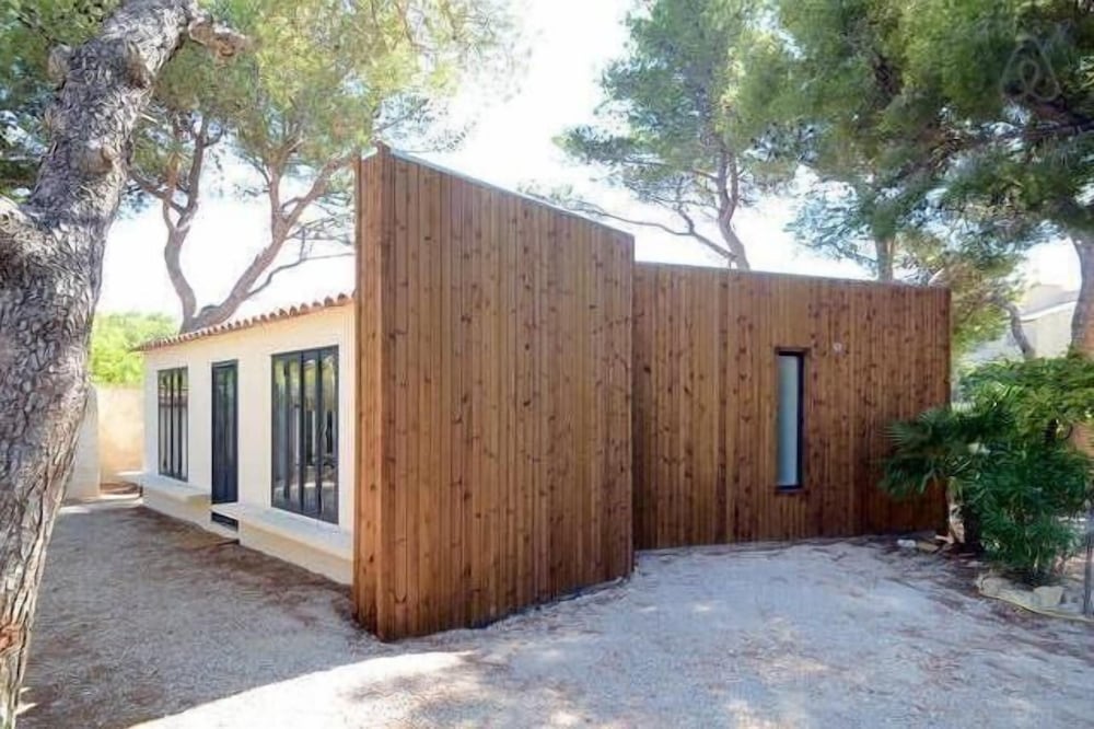 architect house by the sea under the pines in a quiet area