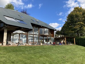 Exterior - Panoramic lake view (600m)! ATYPIQUE Chalet ARCHITECTE--View VIDEO DRONE (Gérardmer)