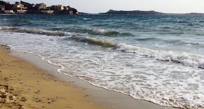 Einstöckiges Haus 3 Schlafzimmer, darunter 1 Studio 150 m vom Meer entfernt
