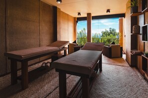Body treatments, deep-tissue massages, massages