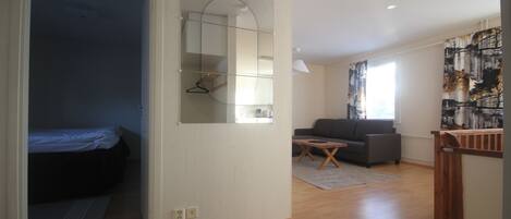 Appartement, 2 slaapkamers, sauna | 2 slaapkamers, een strijkplank/strijkijzer, gratis wifi, beddengoed