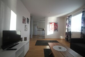 Living room - Jääskän Loma Ratatie Apartments Kauhava (Kauhava)