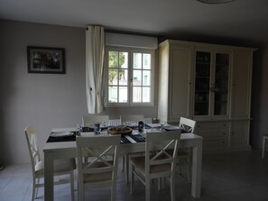 Dining - RECENT VILLA - SPACIOUS AND LUMINOUS - DUNES GOLF (Hardelot-Plage)