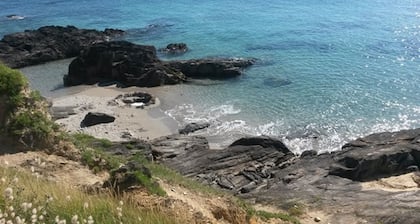 Gßte indépendant en bord de mer 2 à 5 places Bretagne Sud WIFI jardin terrasses
