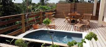 Résidence les 2 Moulins privata pooler / jacuzzi och 3 minuter frÄn stranden