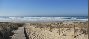 Charming Arcachonnaise 5 minutes walk from the beach, pool side. Taussat