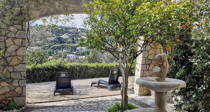 Le calme à la mer ,au rdj de cette villa provençale aux Issambres