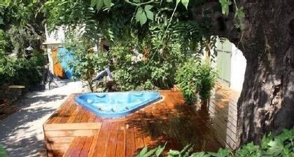 Mazet climatisĂ© avec terrasse ombragĂ©e et spa (en option) Ă NĂMES