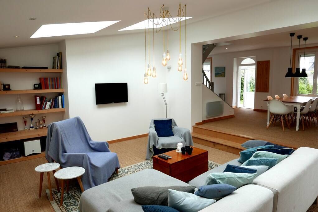 Scandinavian charming village house