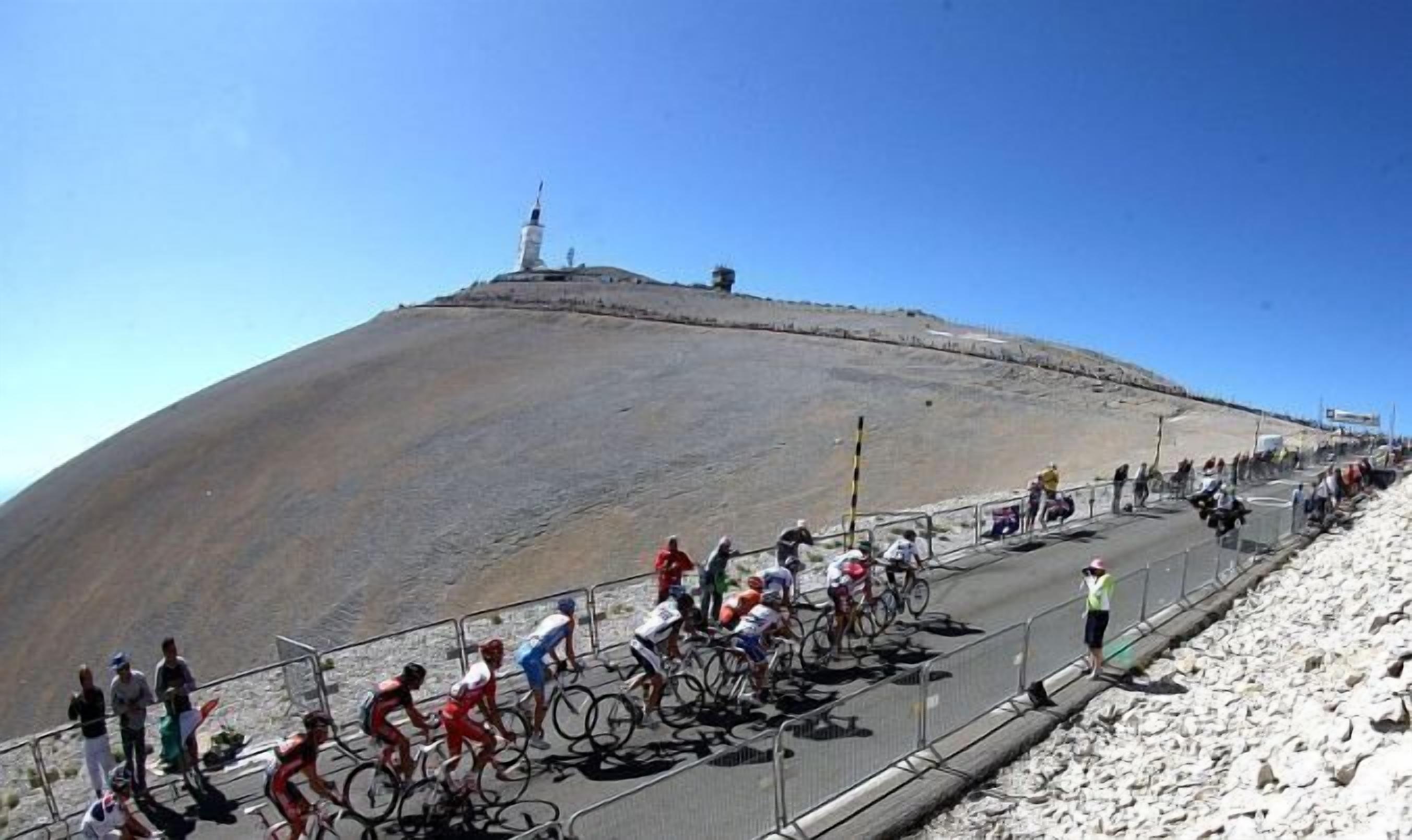 a l'ascension du Mont Ventoux 