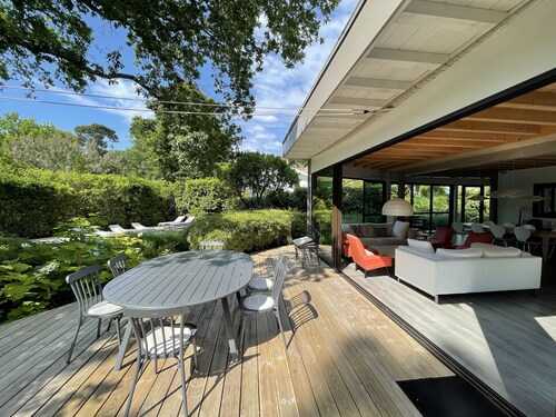 Architektenvilla Arcachon, 210 m2, beheizter Pool, in der Nähe des Strandes von Pereire  