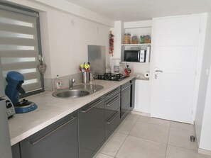 Fridge, microwave, oven, stovetop - Pretty house in the heart of Provence (Lorgues)