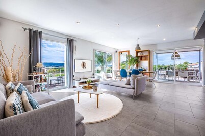 Villa, heated pool, exceptional view, exotic garden, 4-star rating
