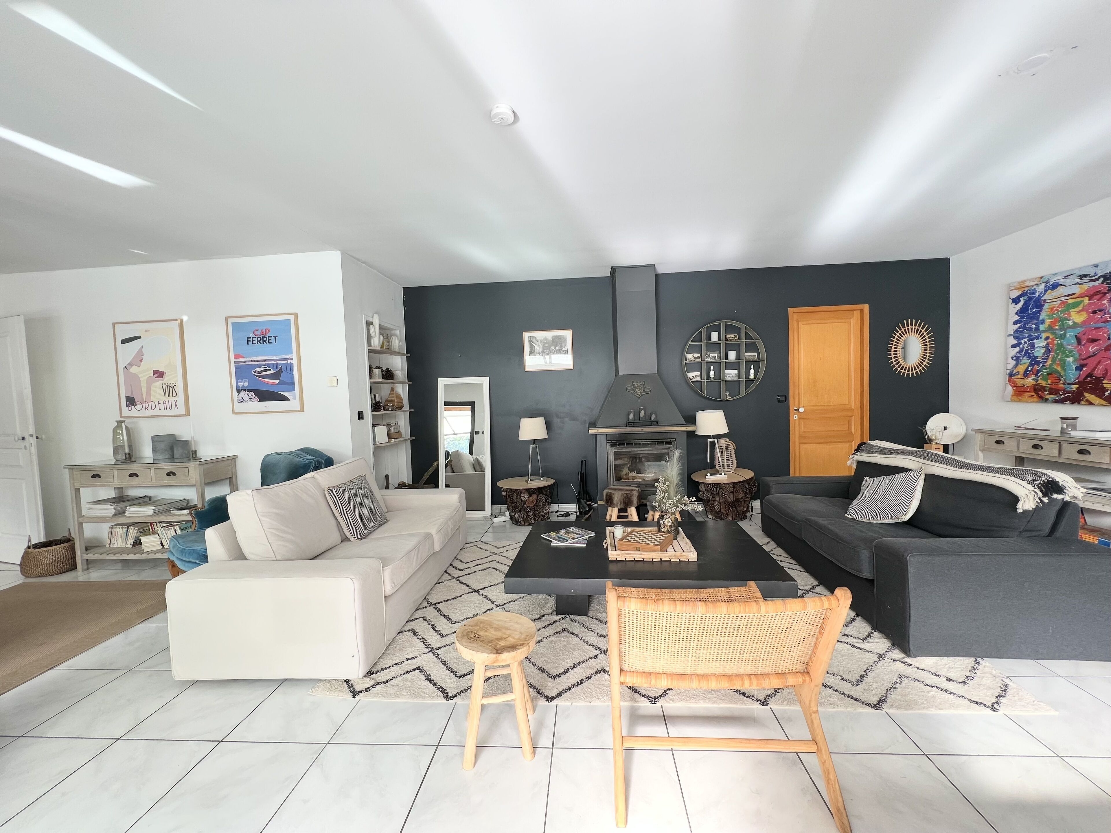 160 m2 villa / sunny swimming pool in the pines with pool house